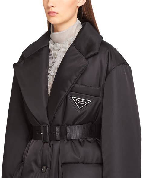 prada gabardine puffer jacket|Prada Puffer Jackets for Women .